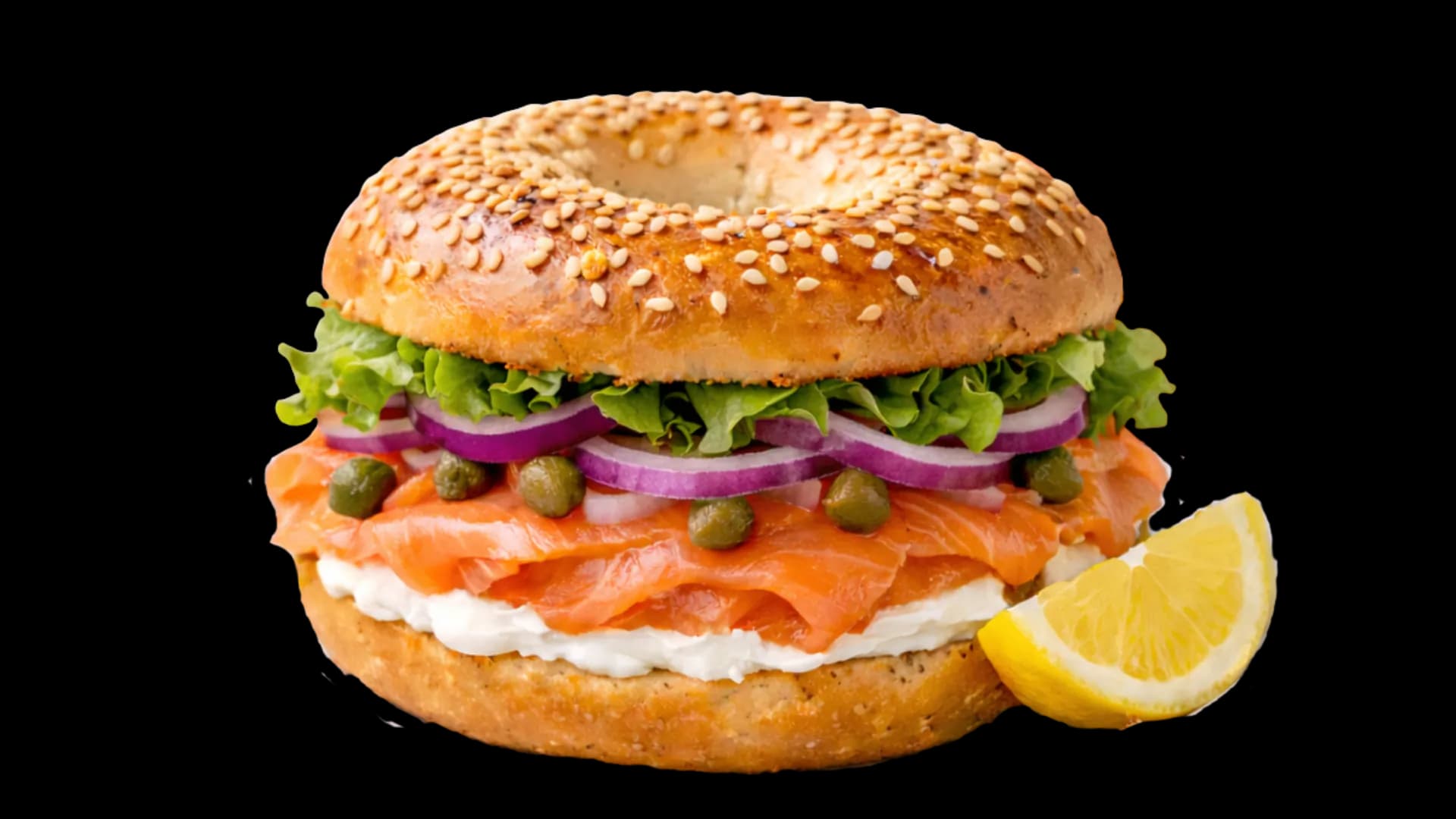 Bagel Thon Avocat - Déjeuner équilibré